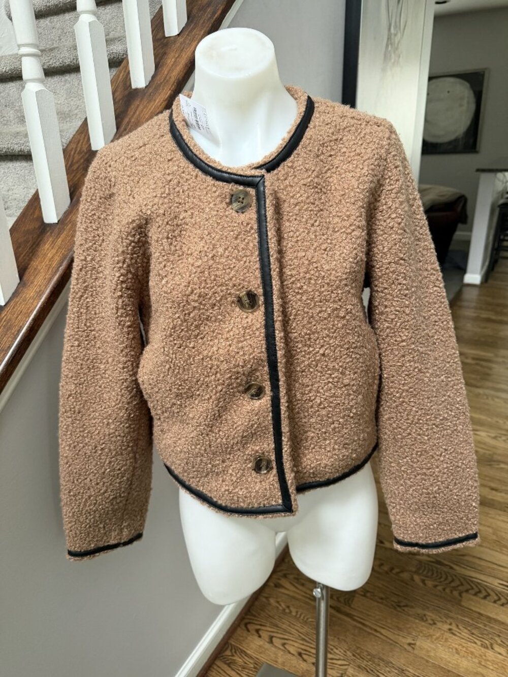 NWT J. Crew Sherpa lady jacket Size 4